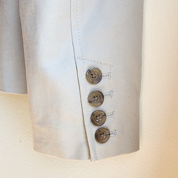 Banana Republic Tan Blazer Size Small - Picture 11 of 15